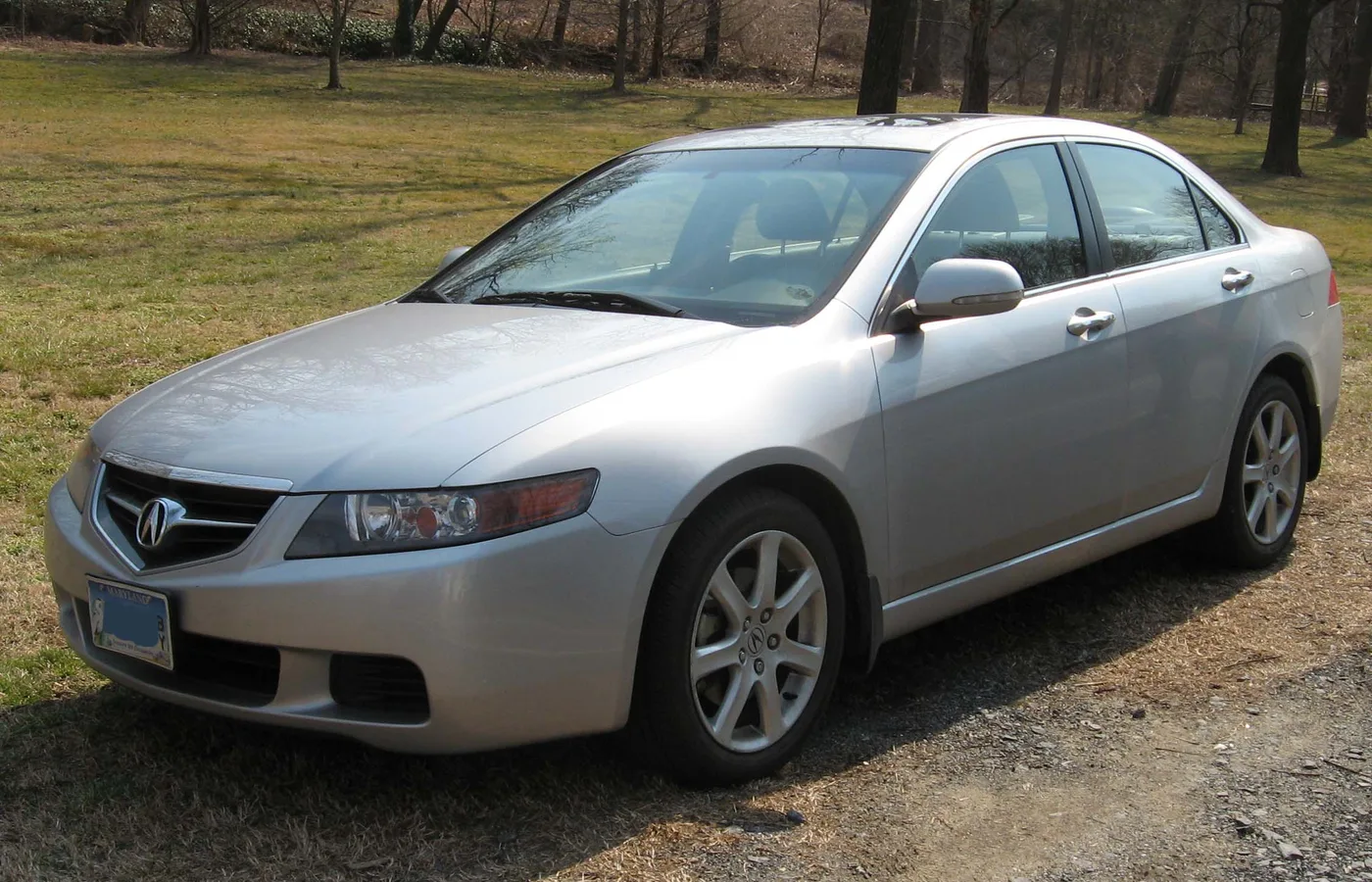 Acura TSX V6, vue extérieure du modèle