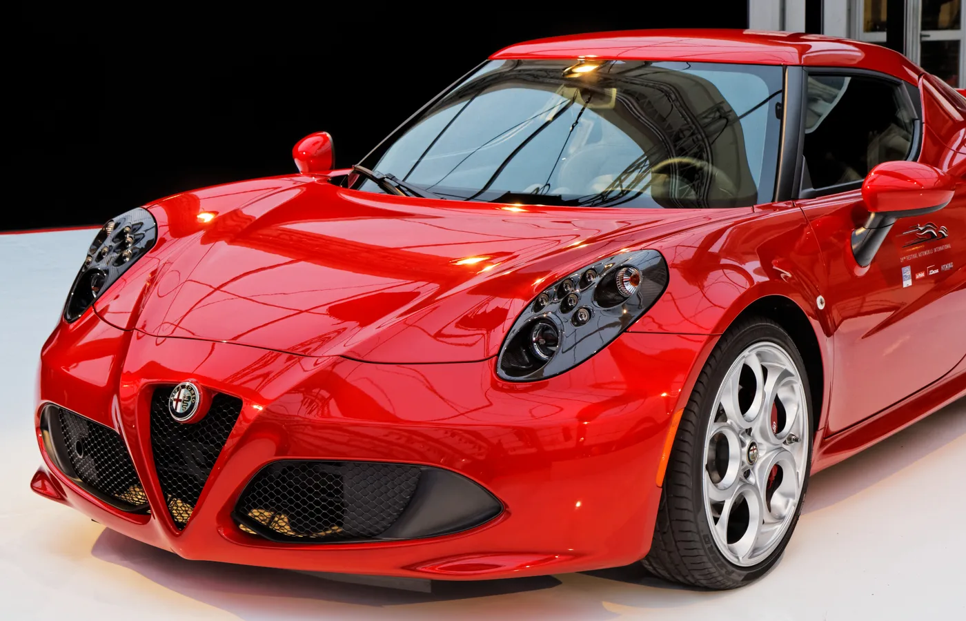 Alfa 4C SPIDER, vue extérieure du modèle