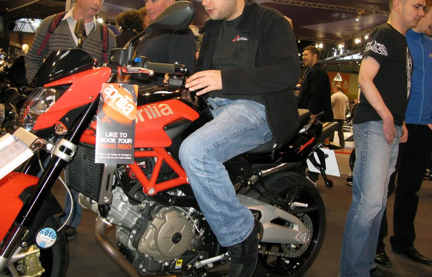 Aprilia Shiver, vue extérieure du modèle