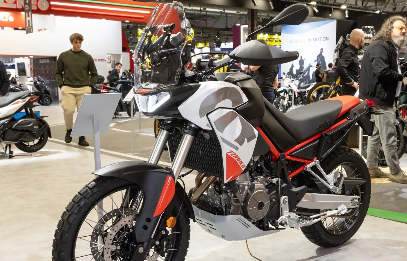 Aprilia Tuareg, vue extérieure du modèle