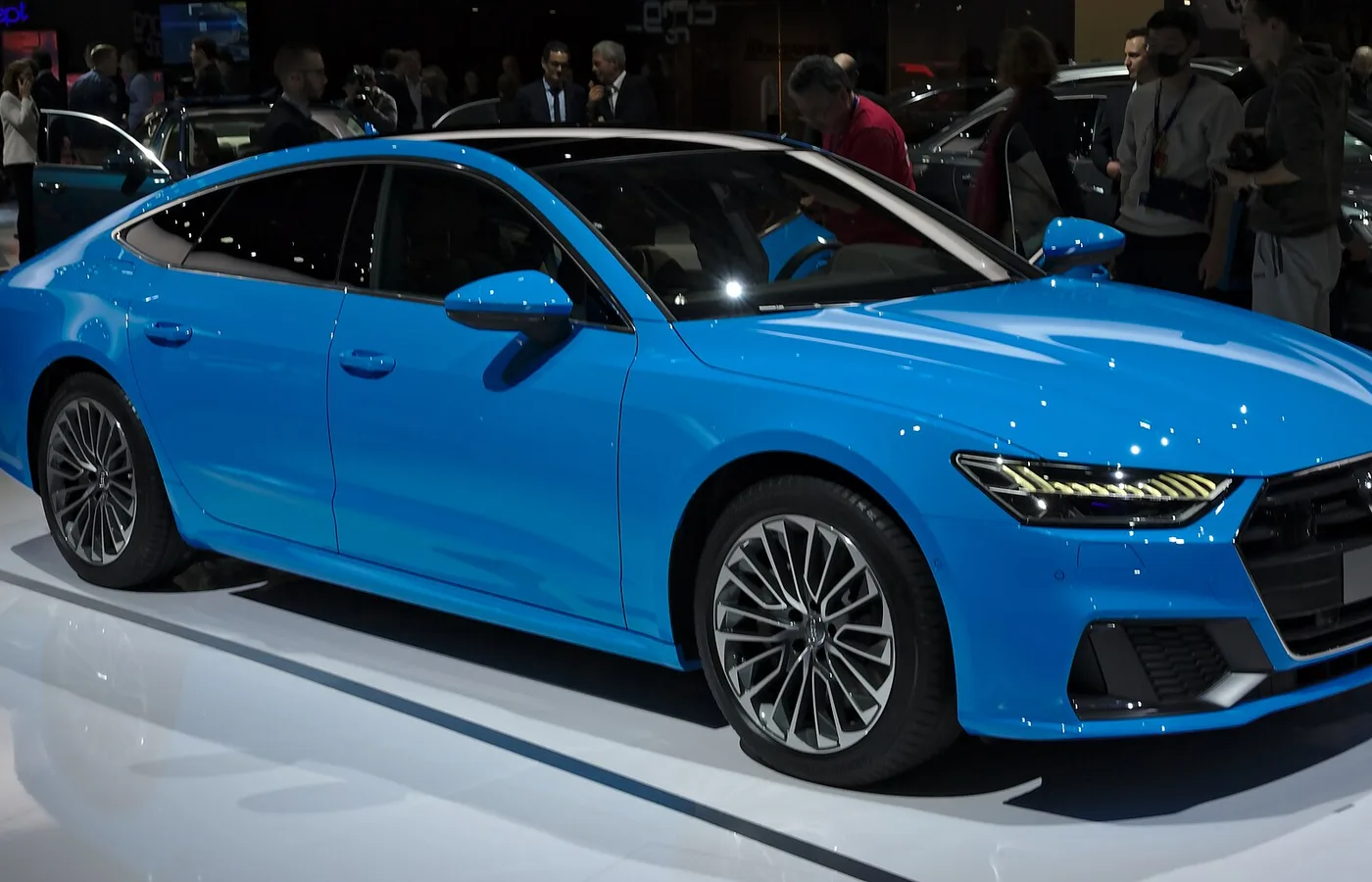 Audi A7, vue extérieure du modèle