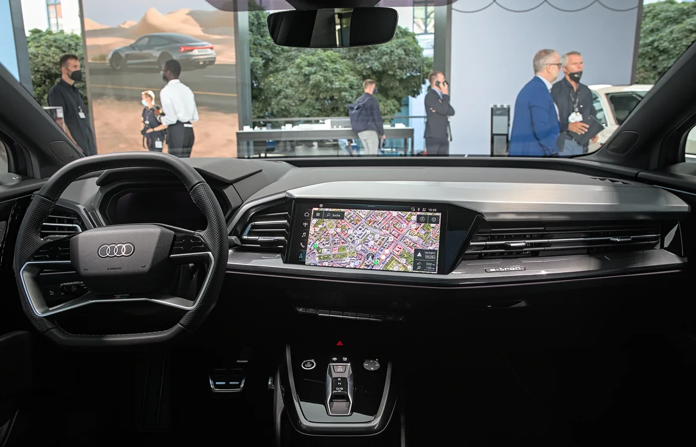 Audi AUDI Q4 SPORTBACK E-TRON, vue extérieure du modèle