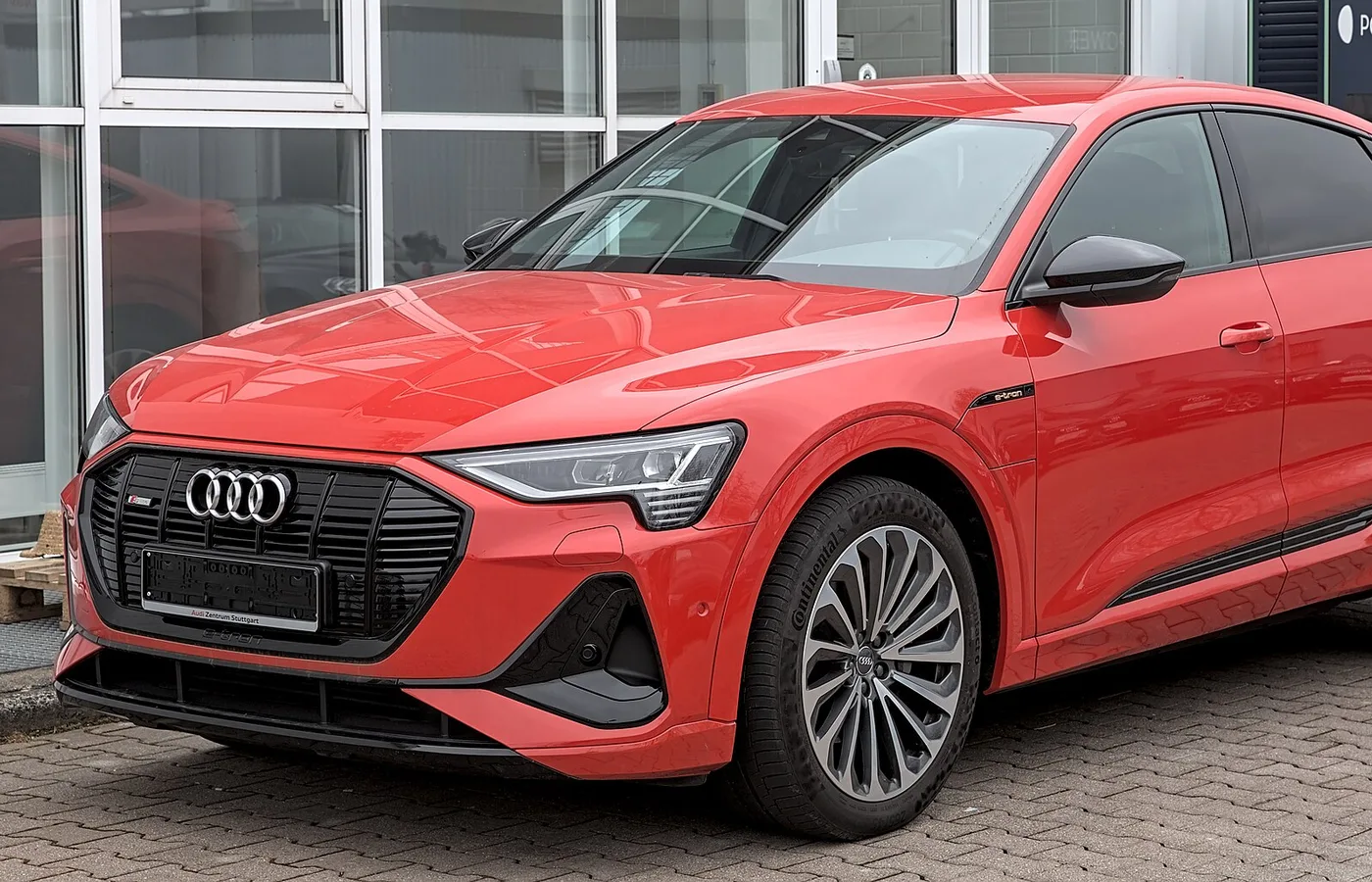 Audi e-tron Sportback, vue extérieure du modèle