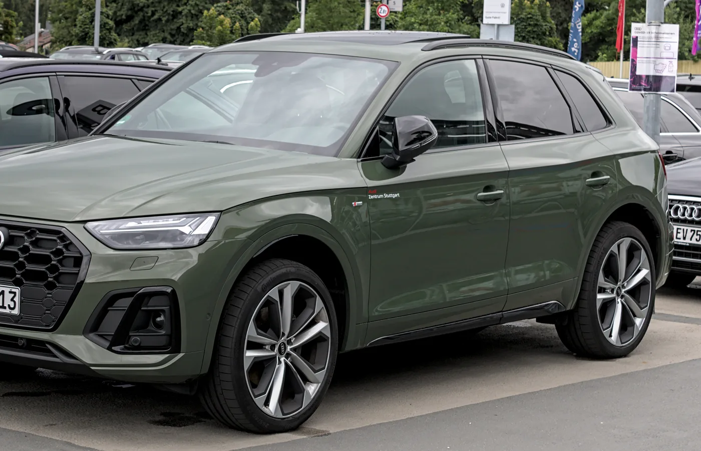 Audi Q5, vue extérieure du modèle