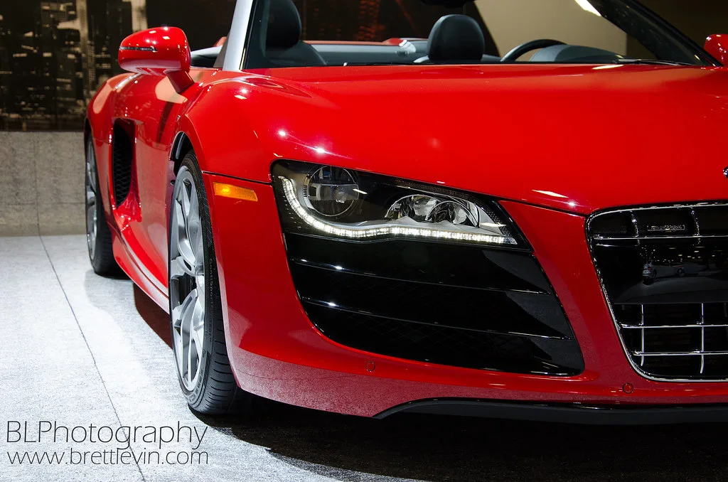 Audi AUDI R8 SPYDER, vue extérieure du modèle