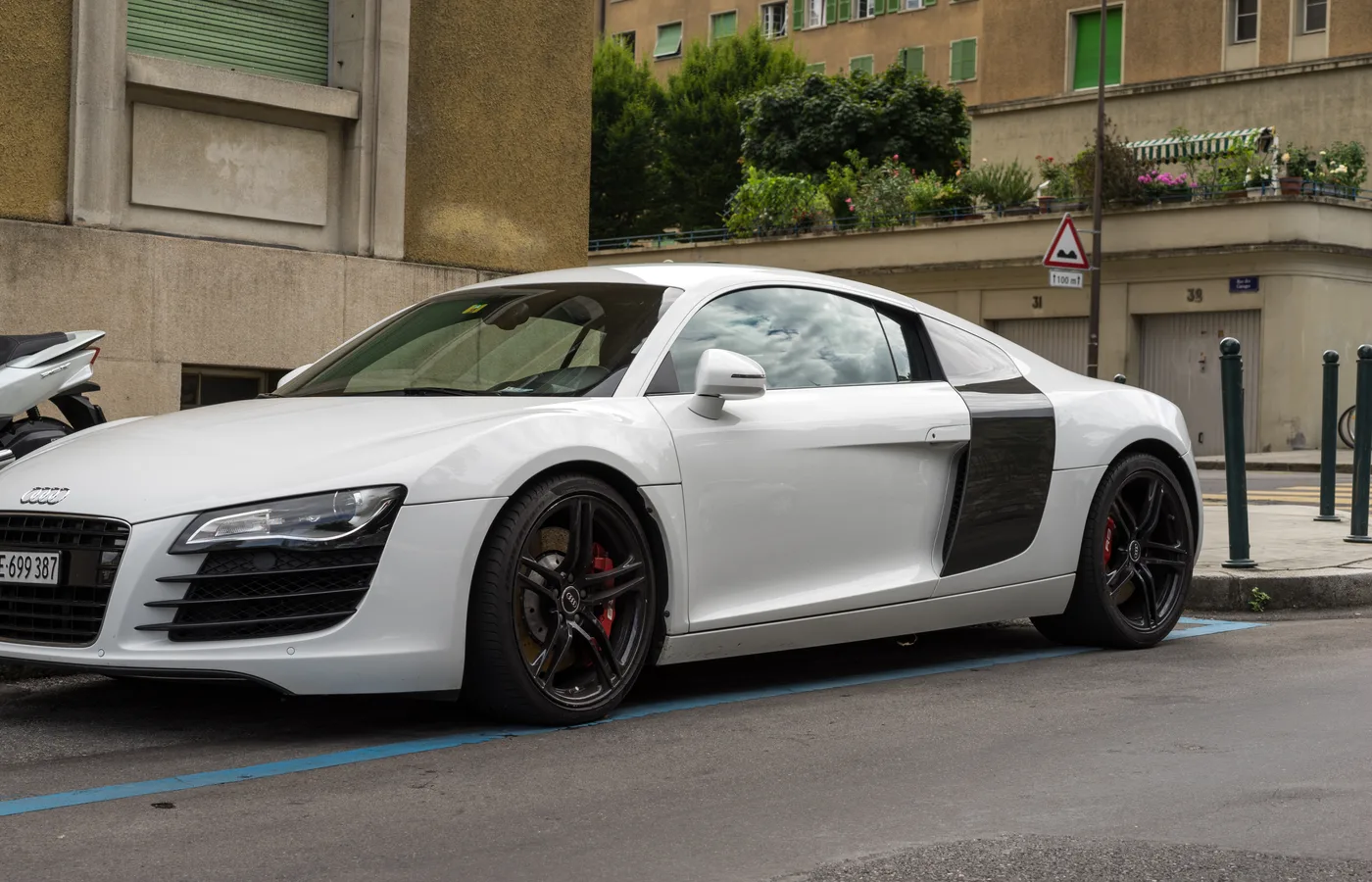 Audi R8, vue extérieure du modèle