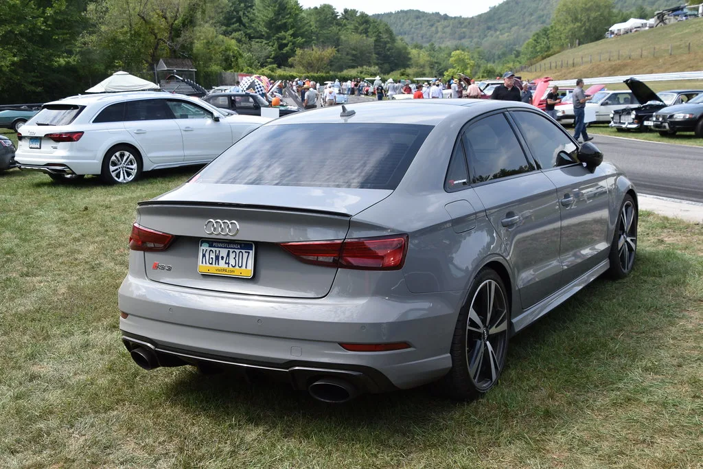Audi RS 3, vue extérieure du modèle