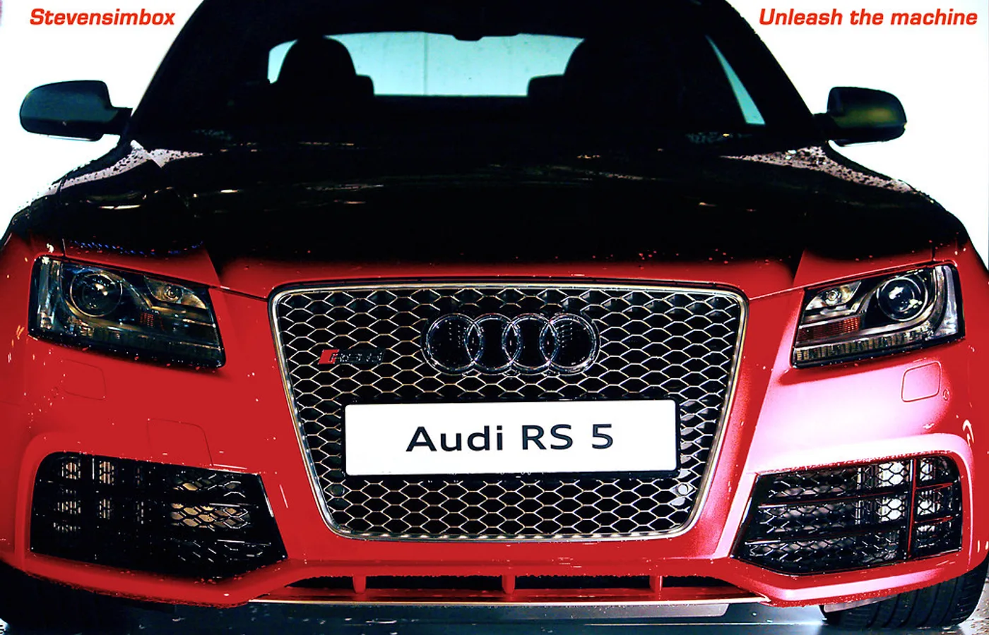 Audi RS5, vue extérieure du modèle ou d'une variante proche