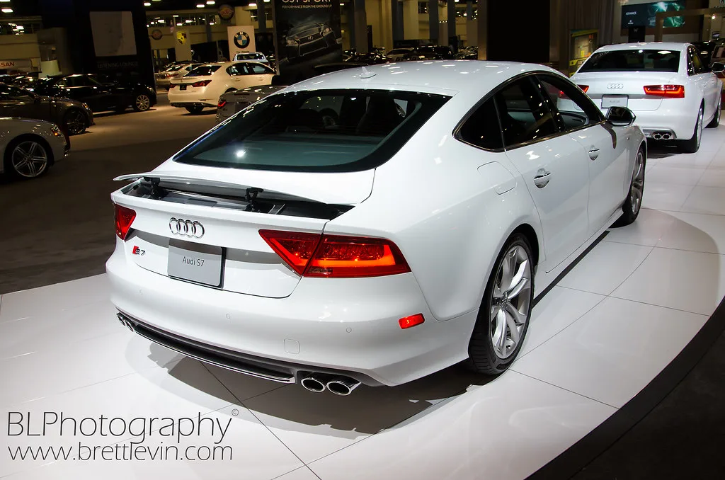 Audi S7, vue extérieure du modèle