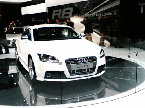Audi TTS, vue extérieure du modèle
