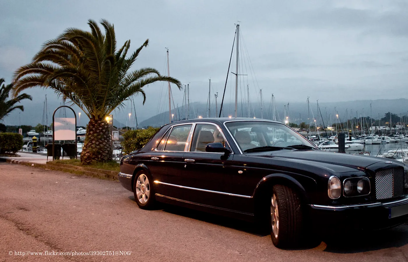 Bentley Arnage, vue extérieure du modèle ou d'une variante proche