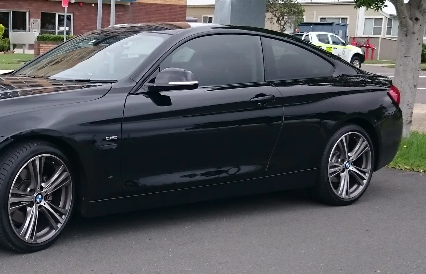 BMW 428i, vue extérieure du modèle ou d'une variante proche