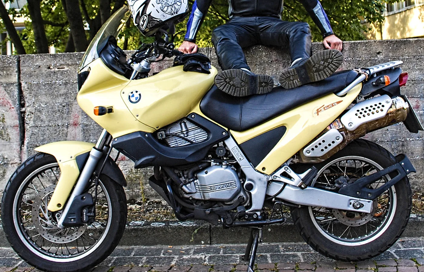 BMW F 650, vue extérieure du modèle