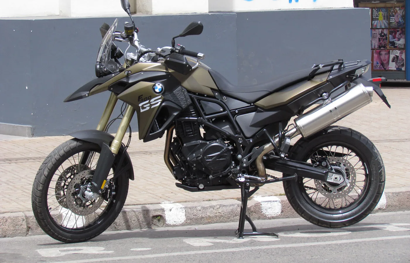BMW F 800 GS, vue extérieure du modèle