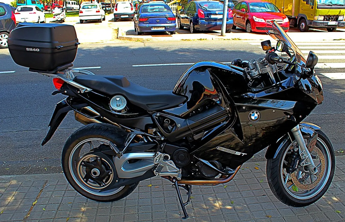 BMW F 800 ST, vue extérieure du modèle