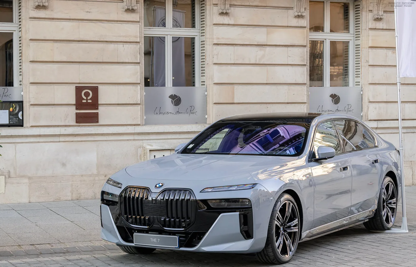 BMW i7, vue extérieure du modèle