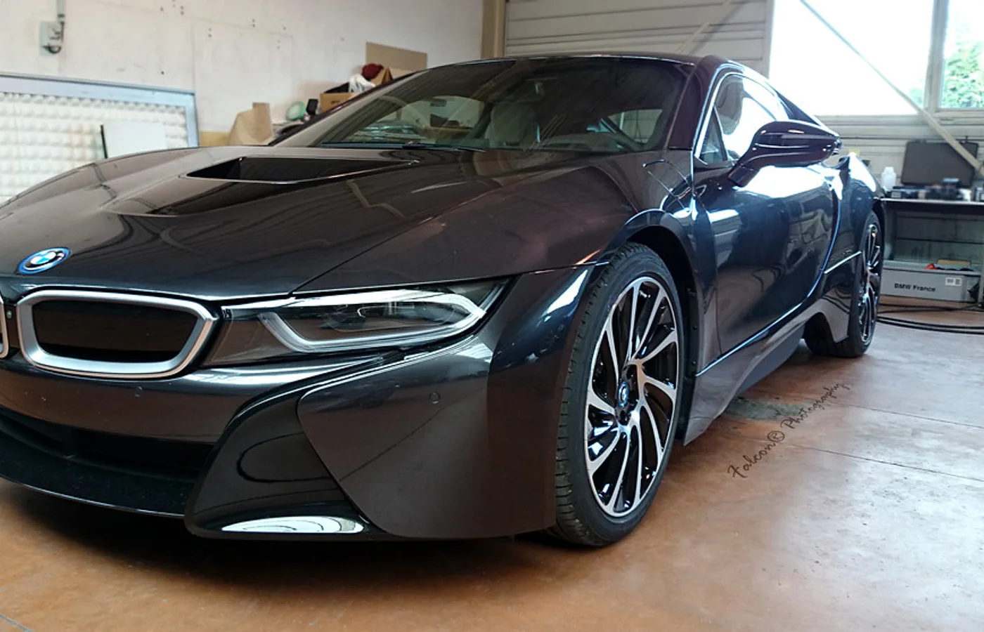 BMW i8, vue extérieure du modèle