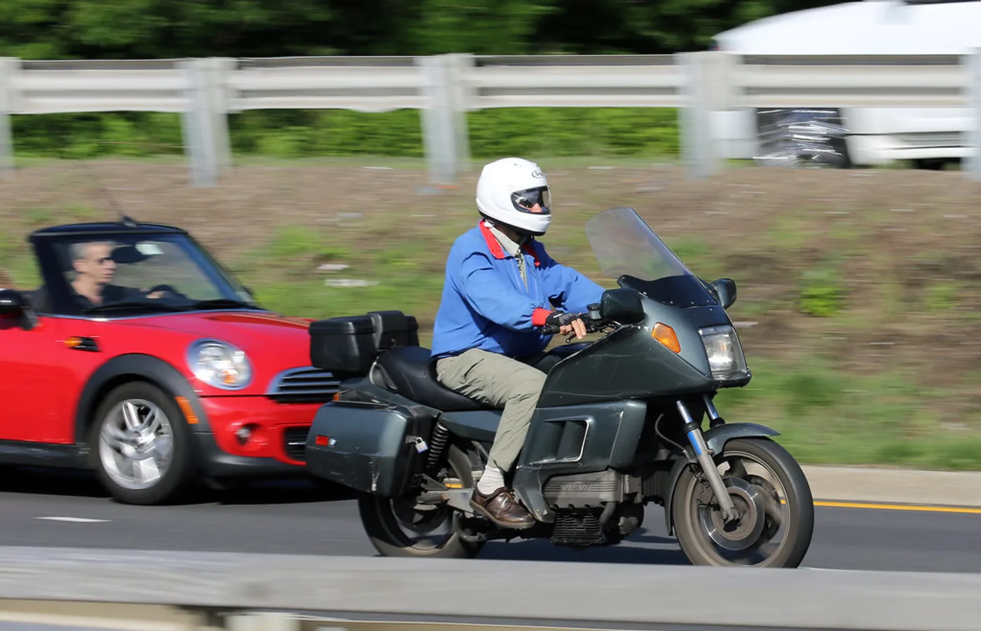 BMW K100, vue extérieure du modèle