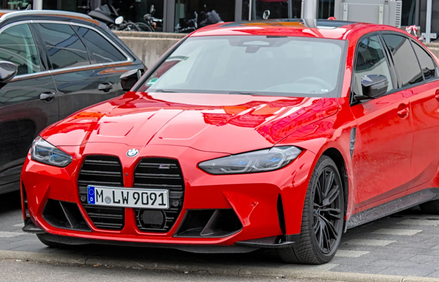 BMW M3, vue extérieure du modèle