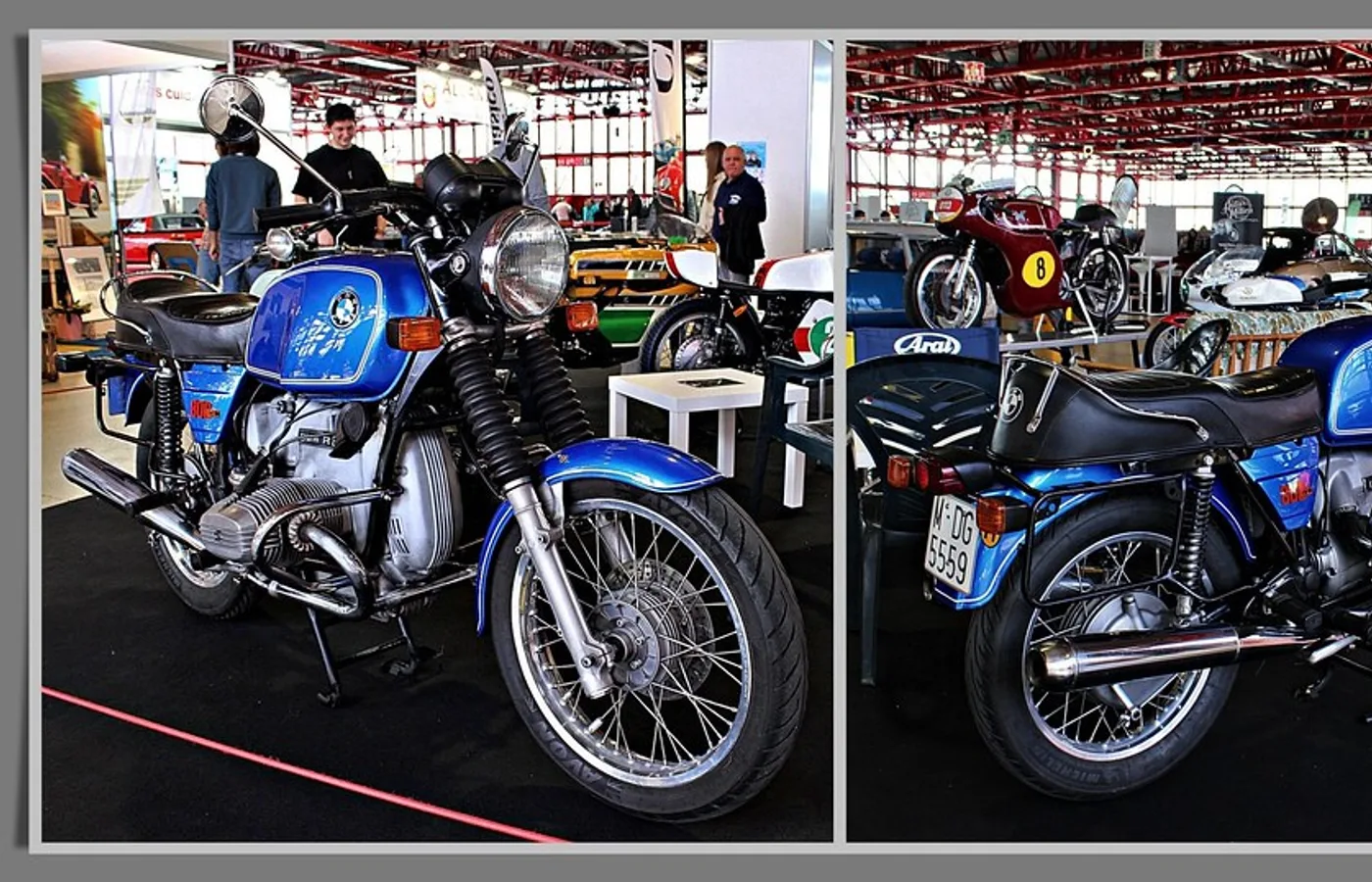 BMW R 80 RT, vue extérieure du modèle ou d'une variante proche