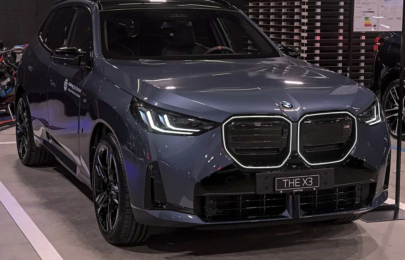 BMW X3, vue extérieure du modèle