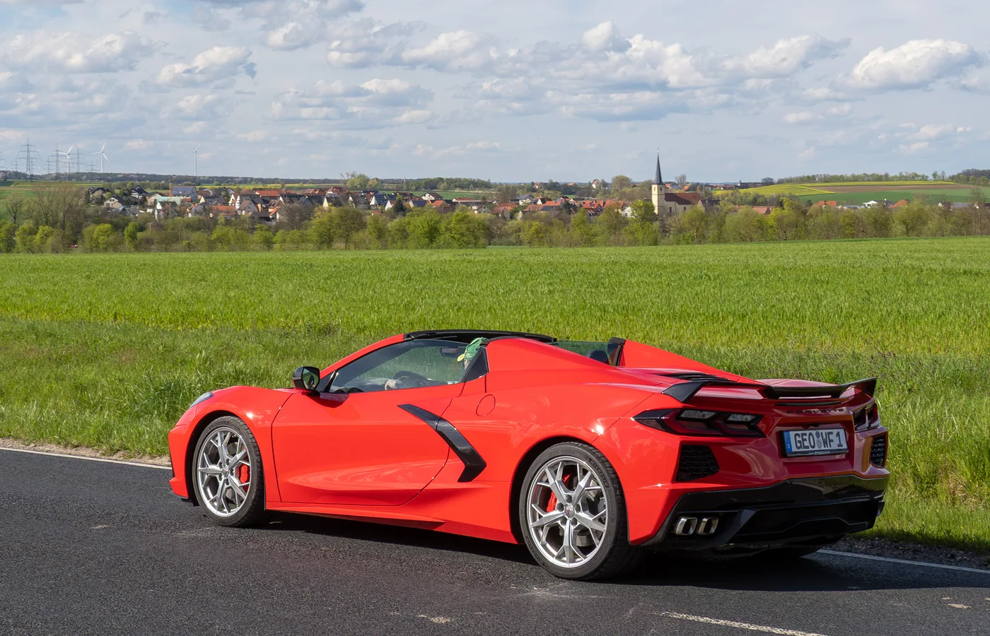 Chevrolet CORVETTE E-RAY, vue extérieure du modèle ou d'une variante proche