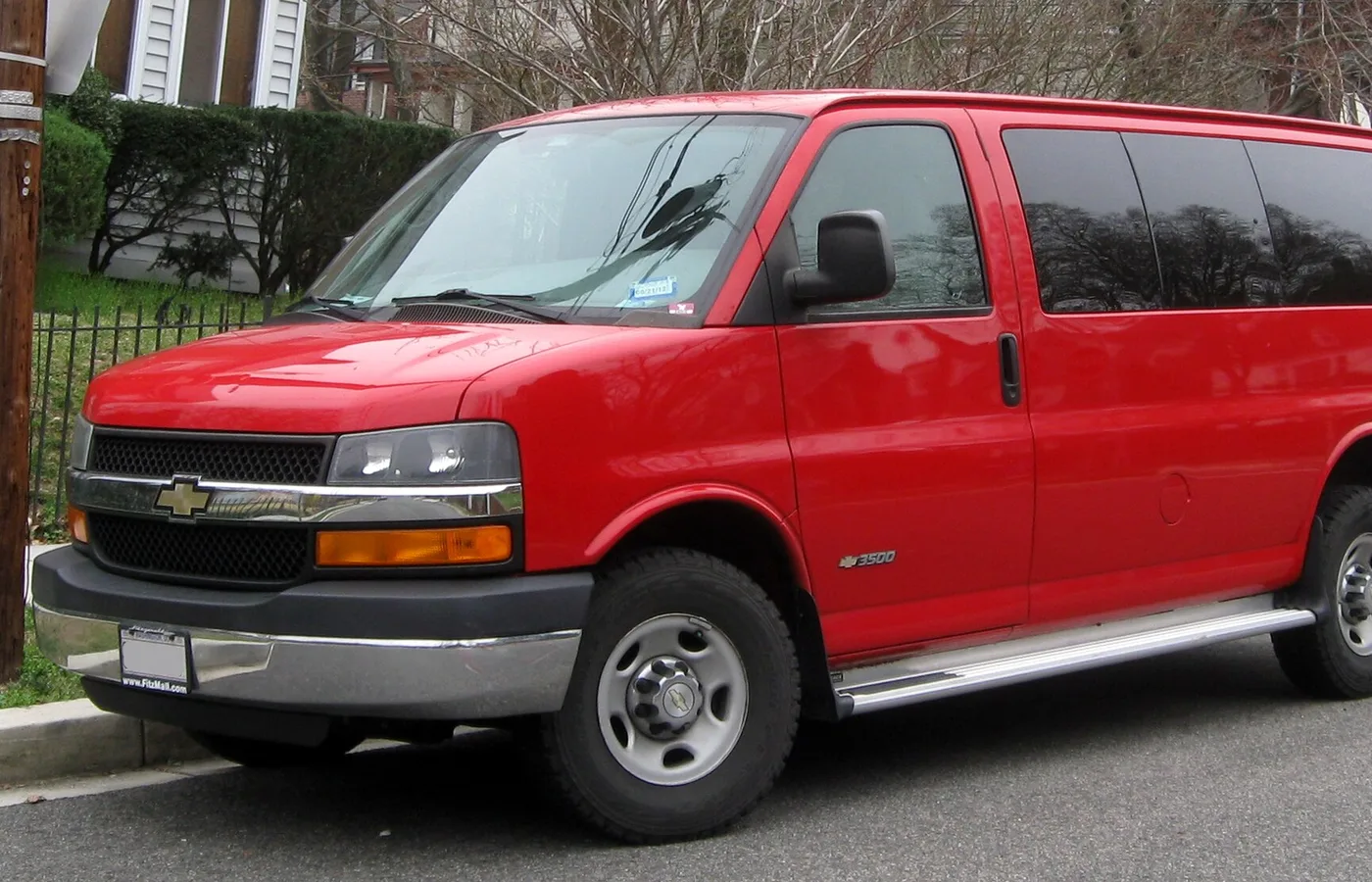 Chevrolet Express, vue extérieure du modèle