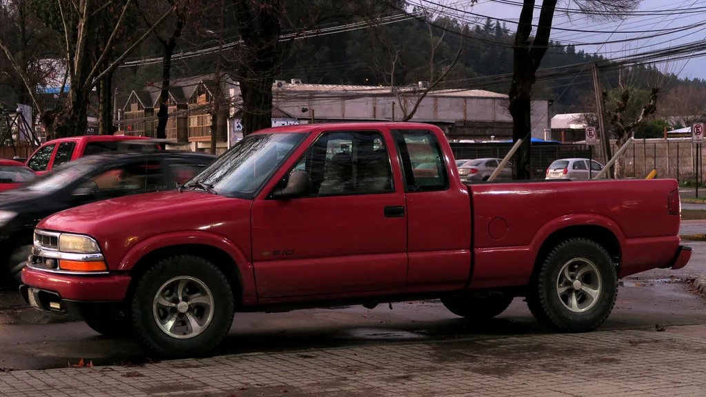 Chevrolet S-10 Blazer, vue extérieure du modèle ou d'une variante proche