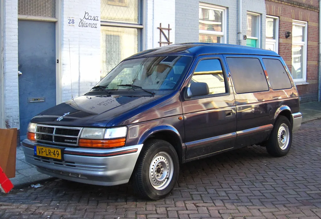 Chrysler Grand Voyager, vue extérieure du modèle ou d'une variante proche