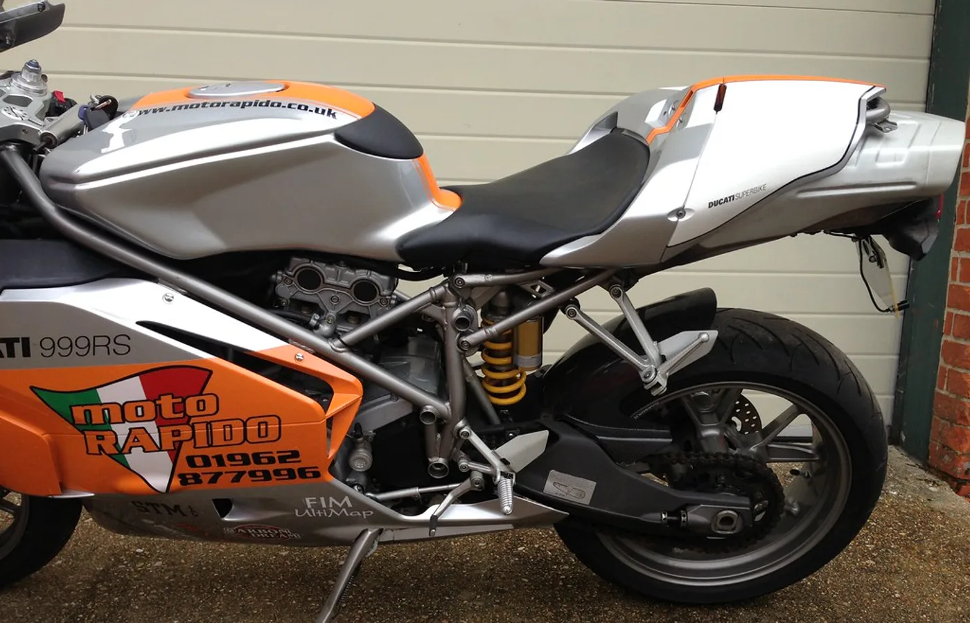 Ducati 749, vue extérieure du modèle