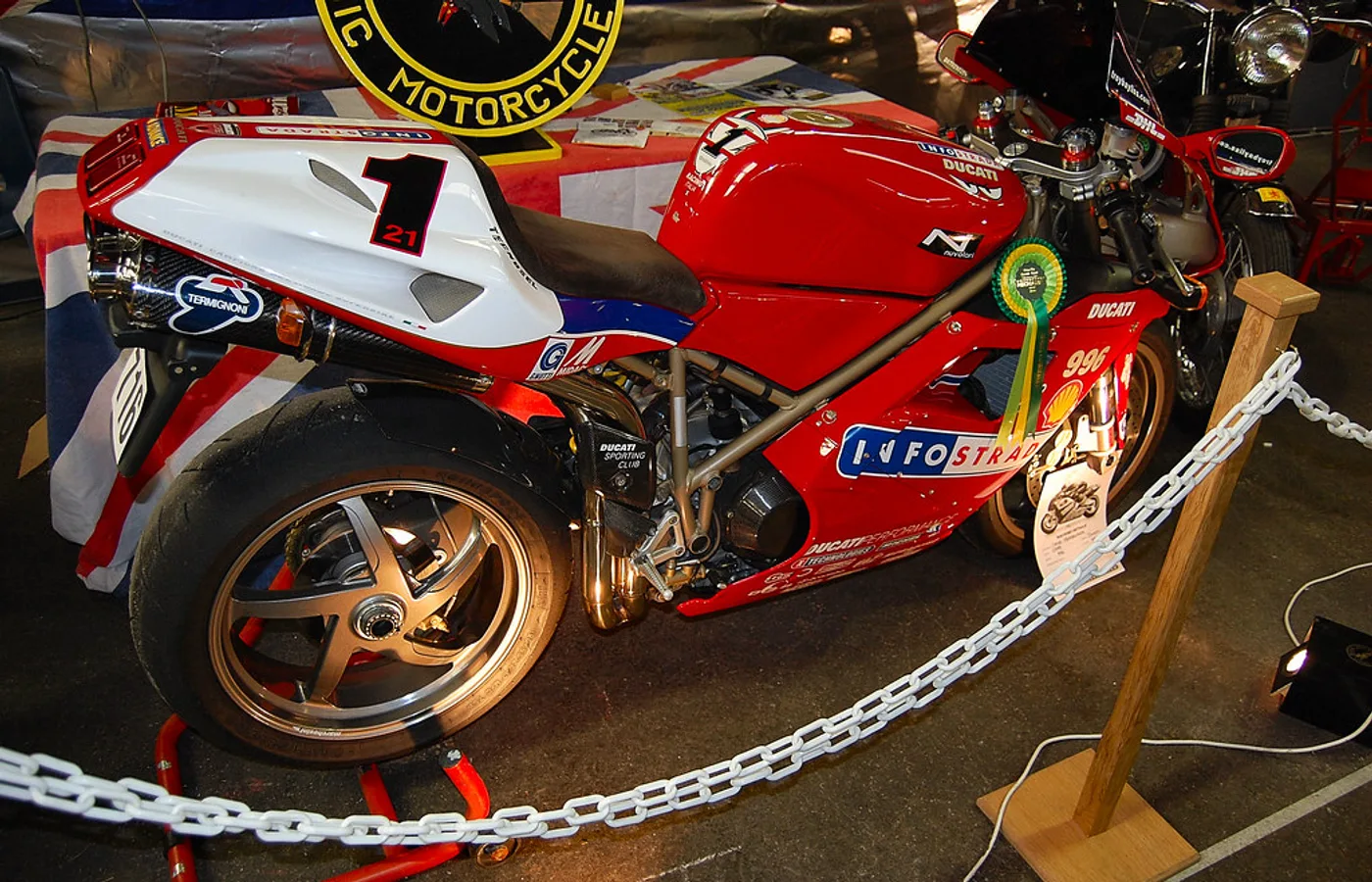 Ducati 996, vue extérieure du modèle