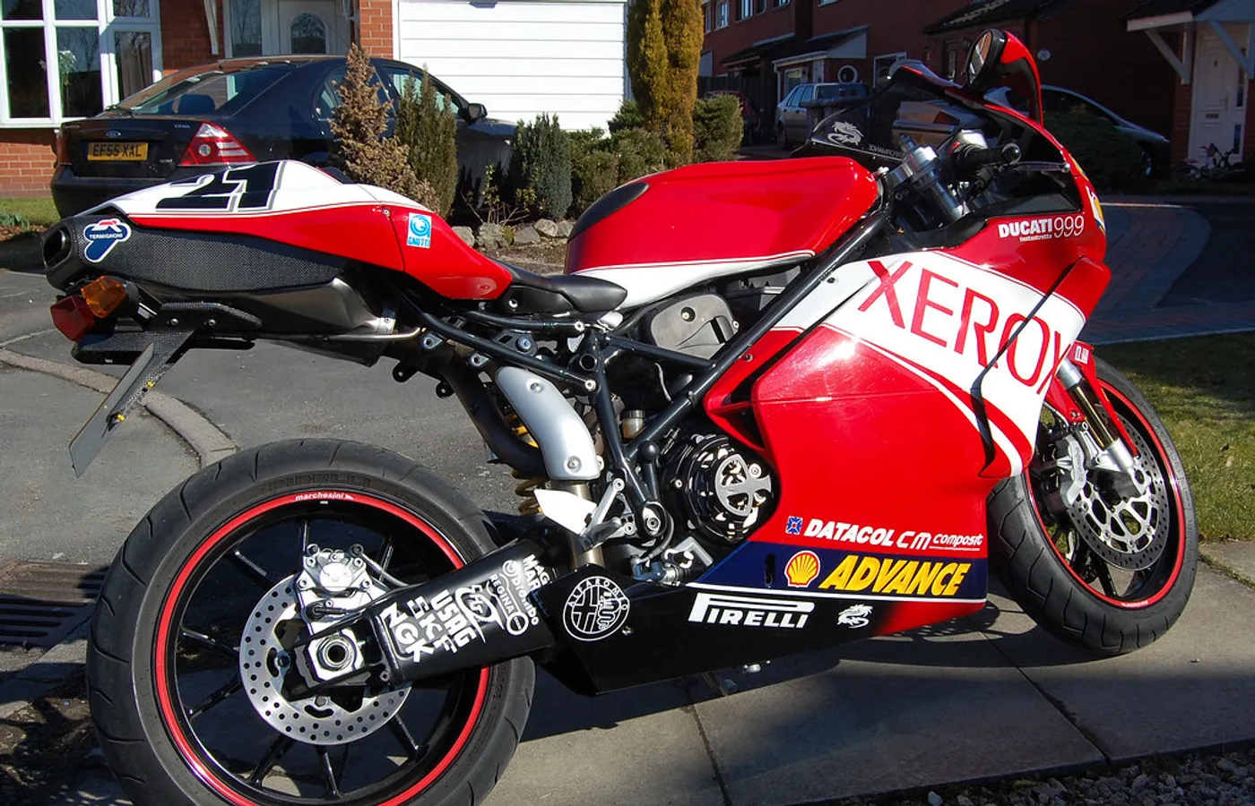 Ducati 999, vue extérieure du modèle