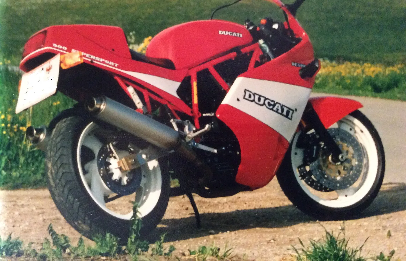 Ducati Supersport, vue extérieure du modèle