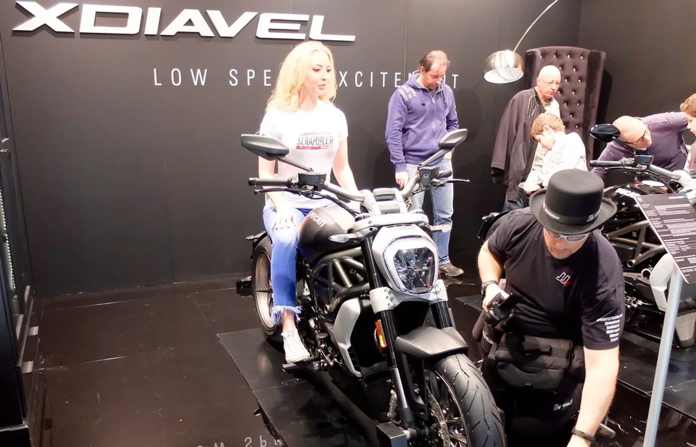 Ducati XDiavel, vue extérieure du modèle