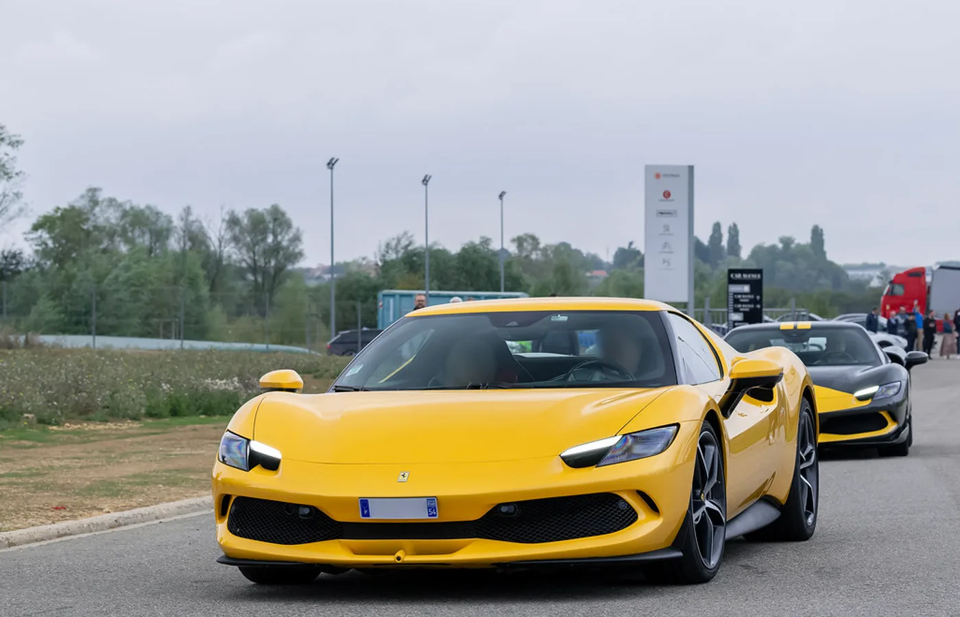 Ferrari 296, vue extérieure du modèle