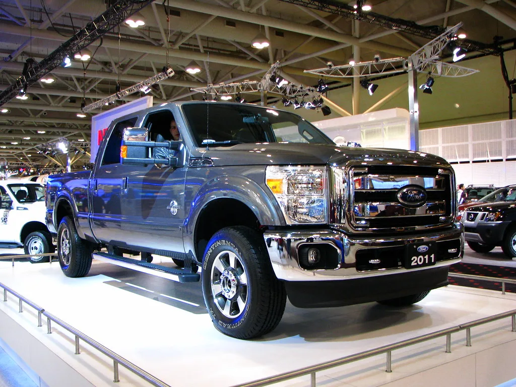 Ford F-350, vue extérieure du modèle