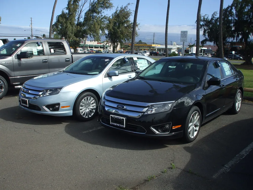 Ford Fusion, vue extérieure du modèle