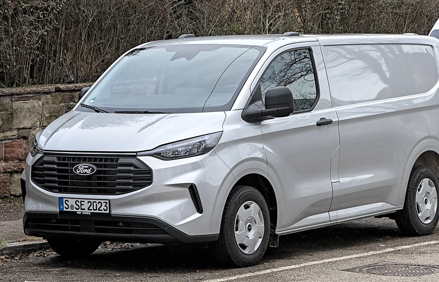 Ford Transit Custom, vue extérieure du modèle