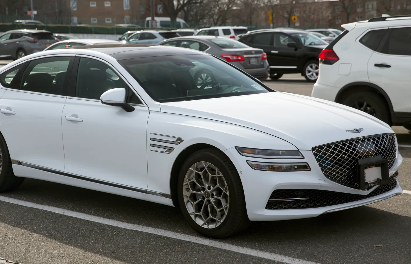 Genesis G80, vue extérieure du modèle