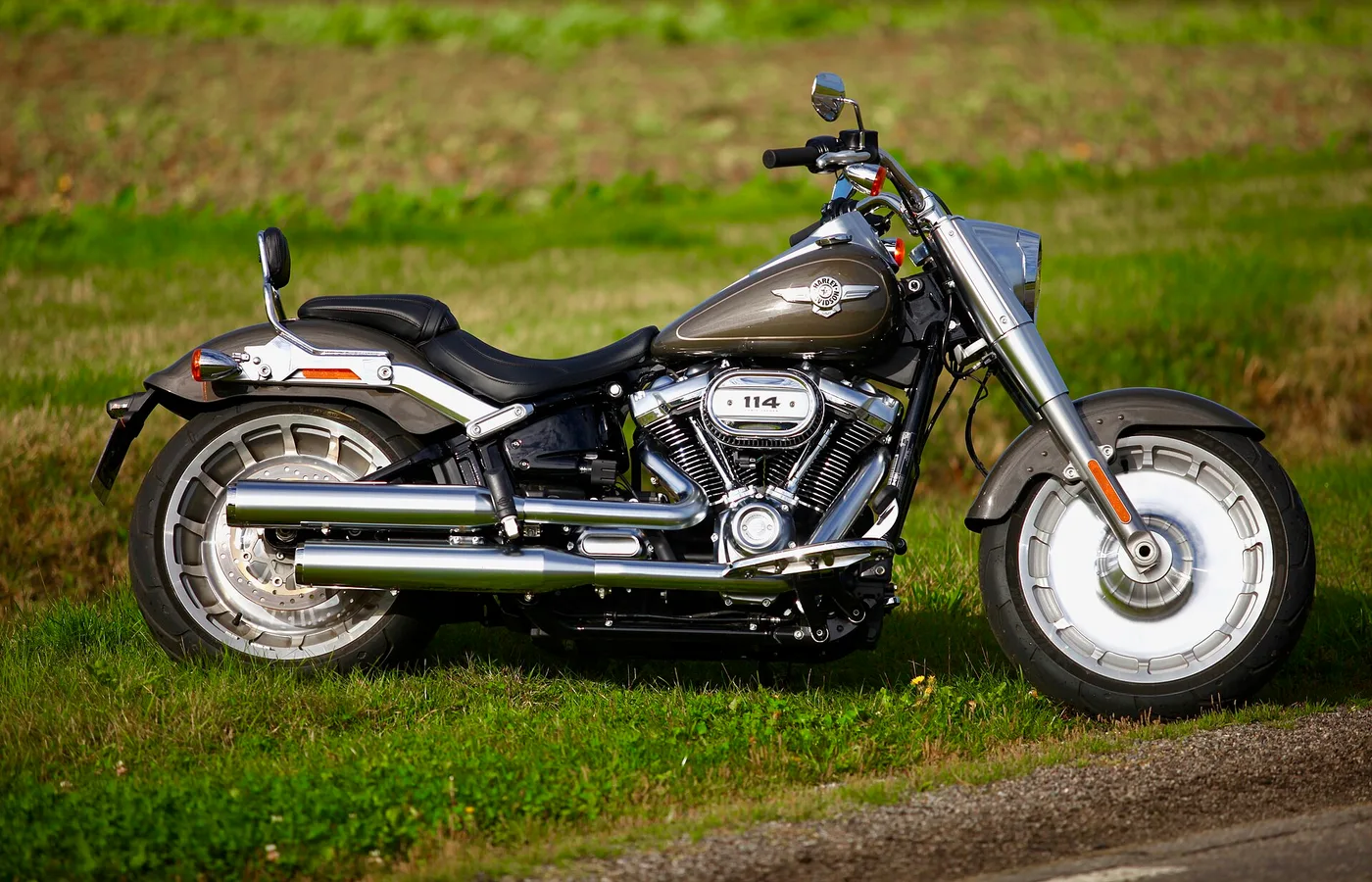 Harley-Davidson Fat Boy, vue extérieure du modèle