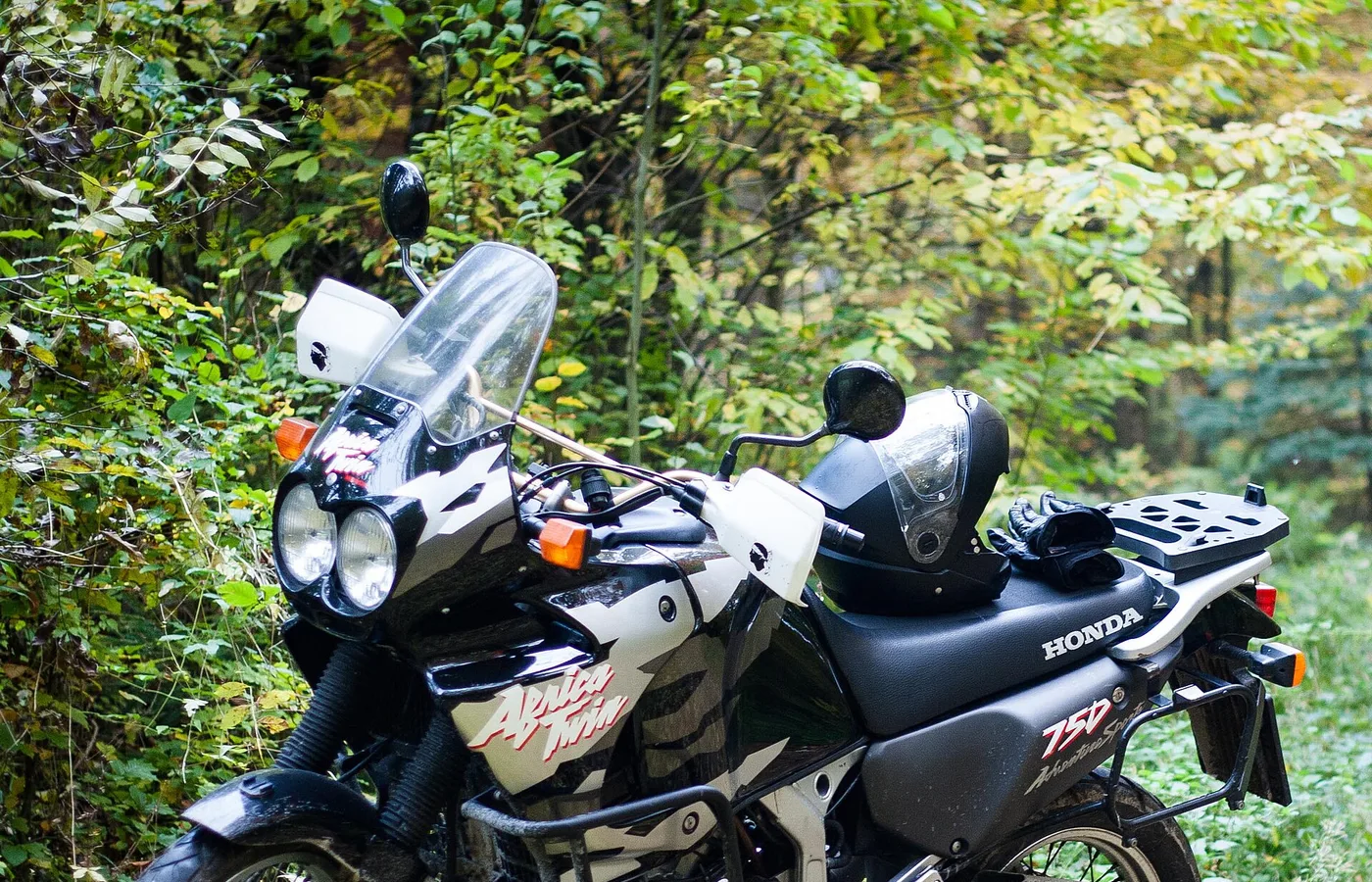 Honda Africa Twin, vue extérieure du modèle