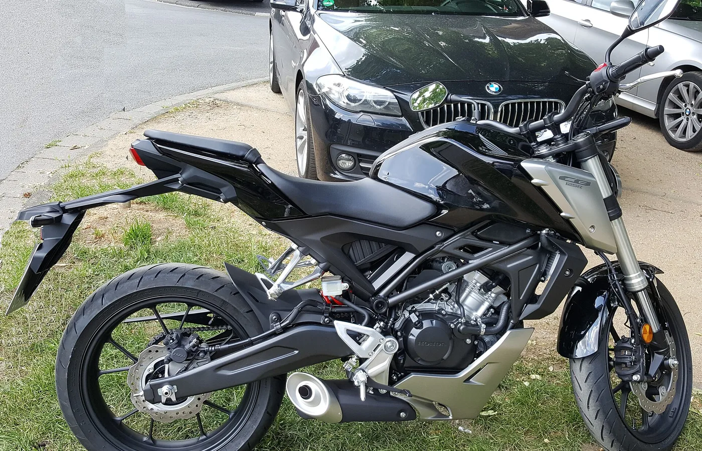 Honda CB125R, vue extérieure du modèle