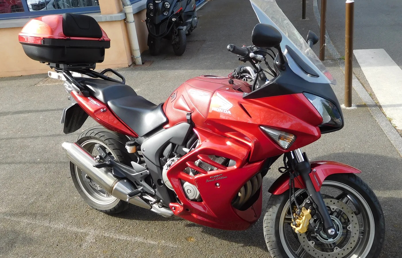Honda CBF600, vue extérieure du modèle