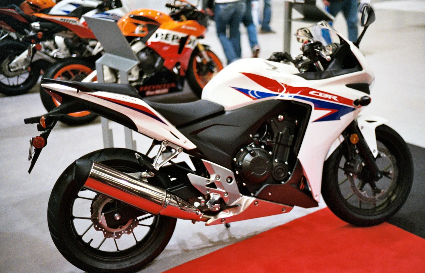 Honda CBR500R, vue extérieure du modèle