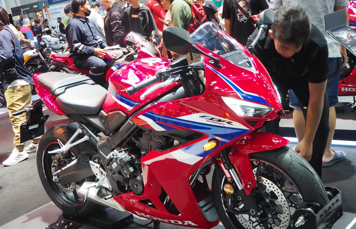 Honda CBR650R, vue extérieure du modèle