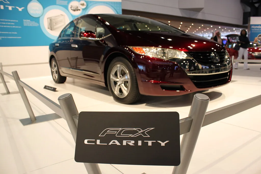 Honda FCX, vue extérieure du modèle