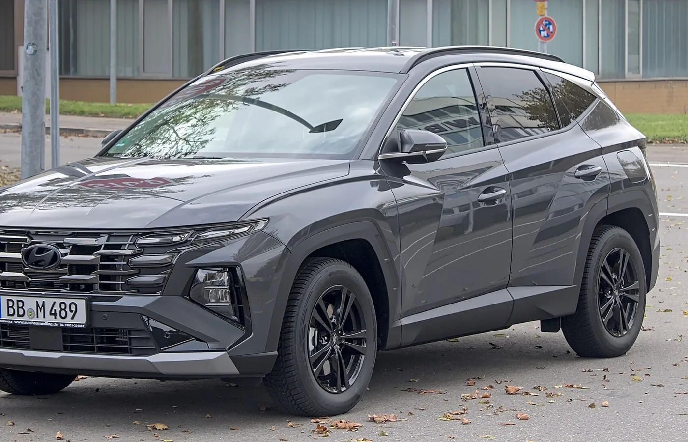 Hyundai TUCSON PHEV, vue extérieure du modèle ou d'une variante proche