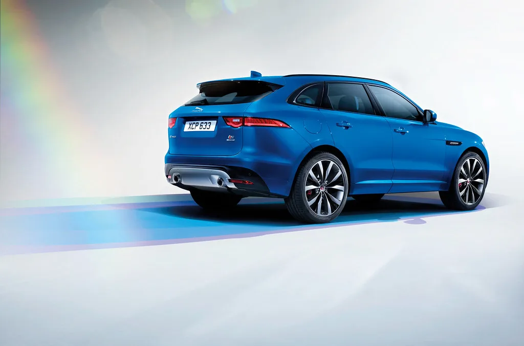 Jaguar F-PACE, vue extérieure du modèle