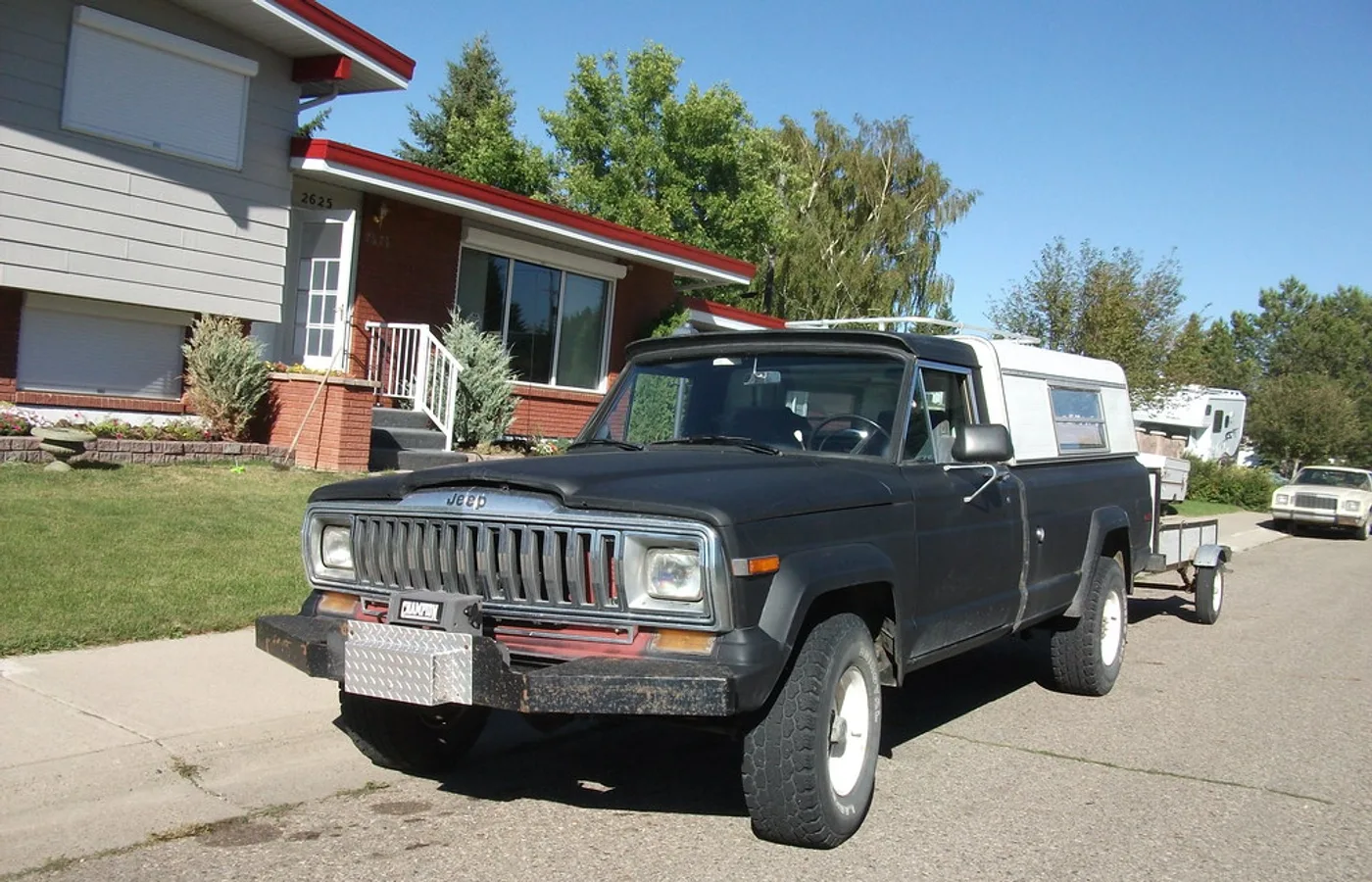 Jeep GLADIATOR DIESEL, vue extérieure du modèle ou d'une variante proche