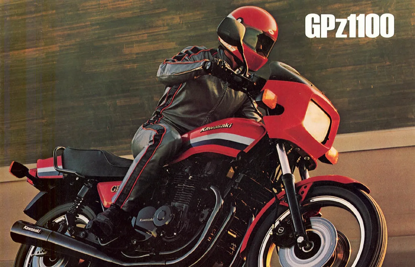 Kawasaki GPZ1100, vue extérieure du modèle